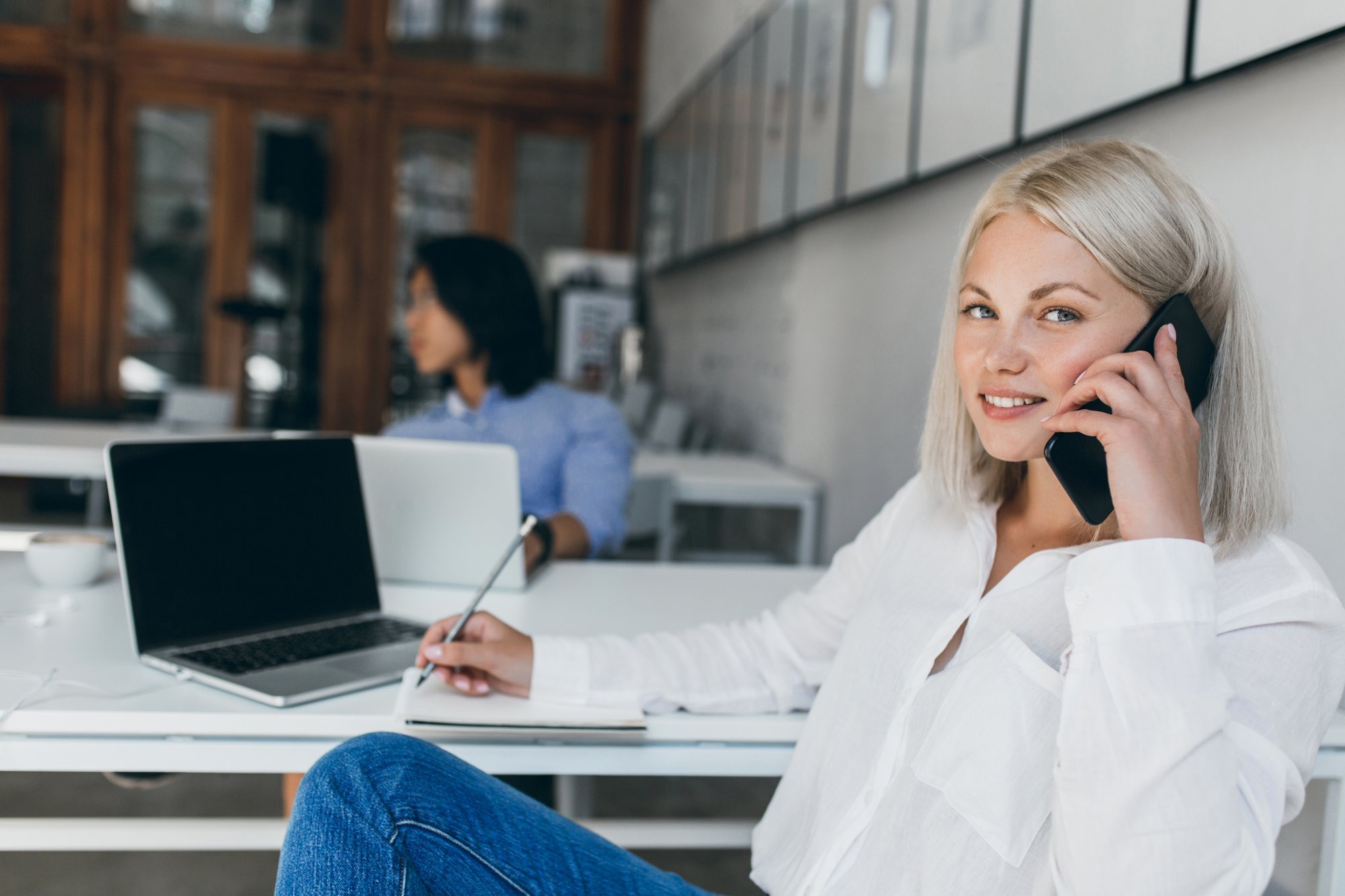 woman-on-call